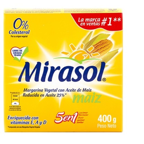 Mirasol Margarina 400g