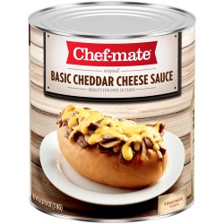 CHEF MATE SALSA DE QUESO CHEDDAR 106 ONZ.