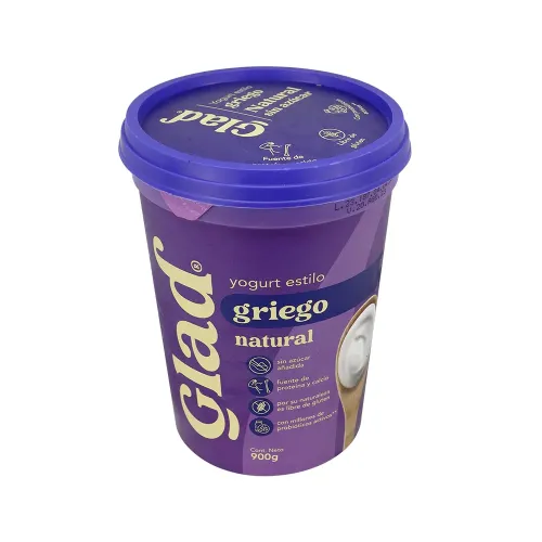 Yogurt Glad Griego Natural Litro
