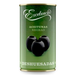 ACEITUNA NEGRA SIN HUESO 12/350GRS