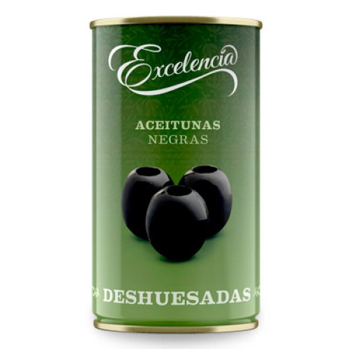 ACEITUNA NEGRA SIN HUESO 12/350GRS
