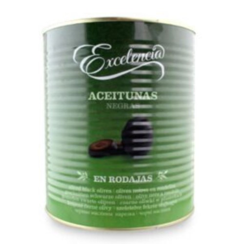 ACEITUNA NEGRA EN RODAJA 3000GRS