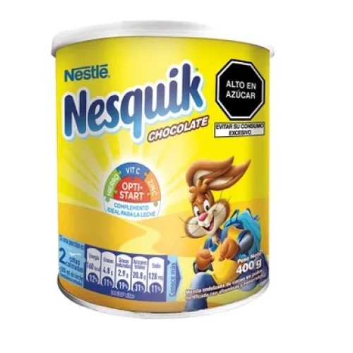 Nesquick chocolate en polvo 400gr