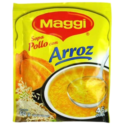Sopa de Pollo con Arroz 1x12 60g