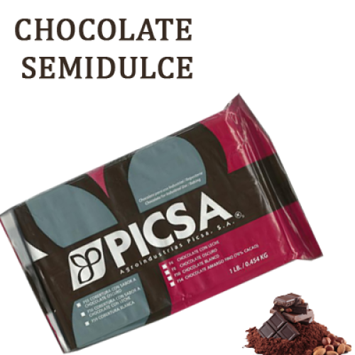 Chocolate semidulce barra 5 lb.